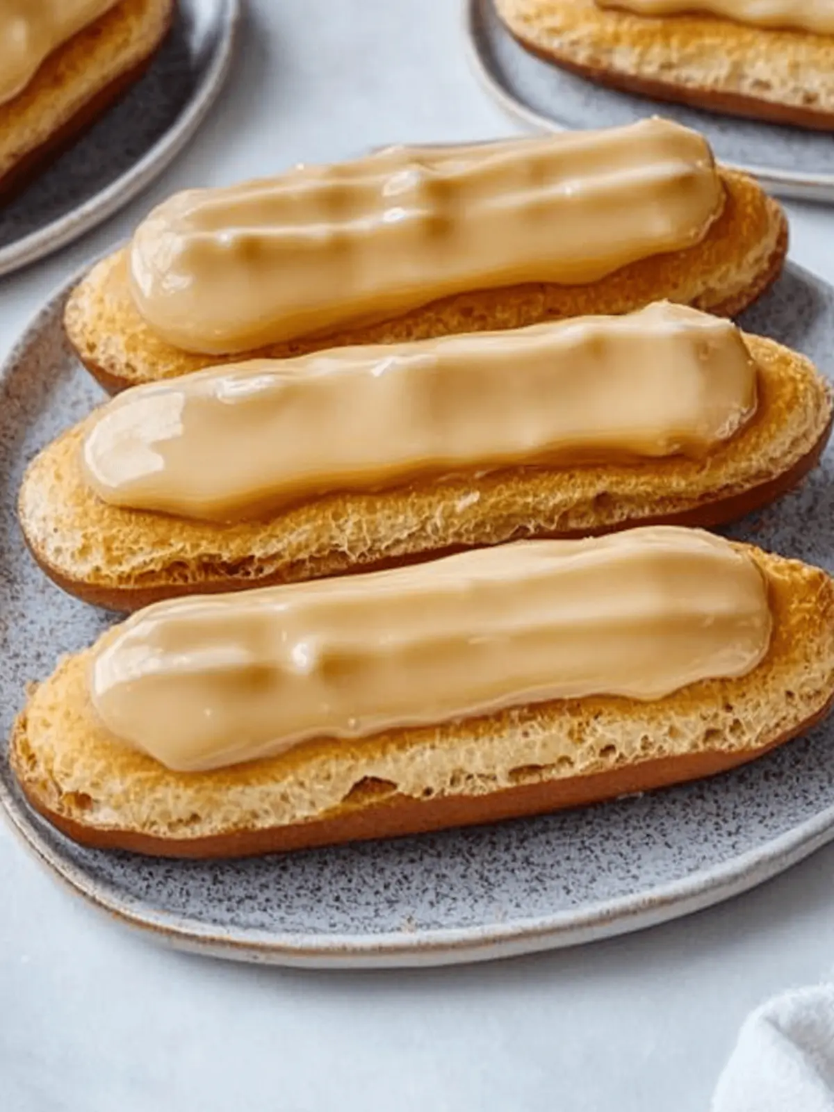 Irresistible Salted Caramel Pumpkin Eclairs You’ll Love Salted Caramel Pumpkin Eclairs