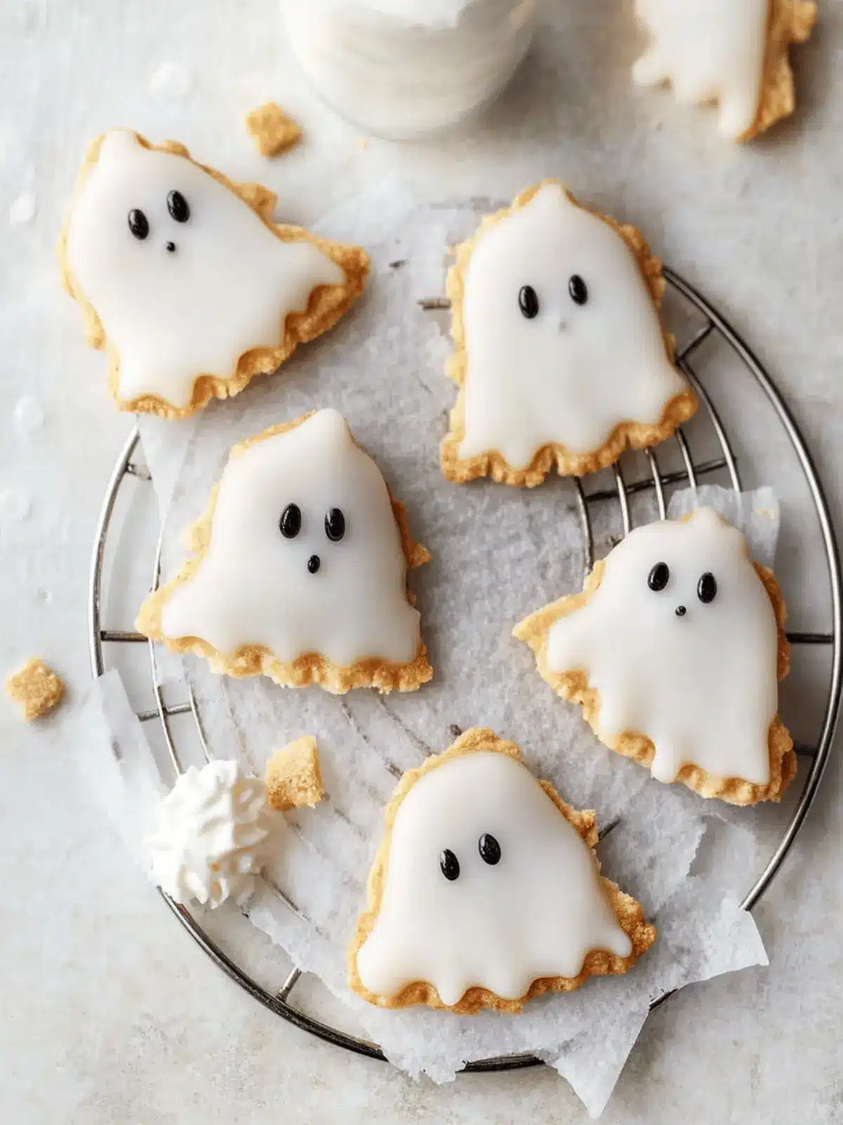 Vegan Ghost Pop Tarts