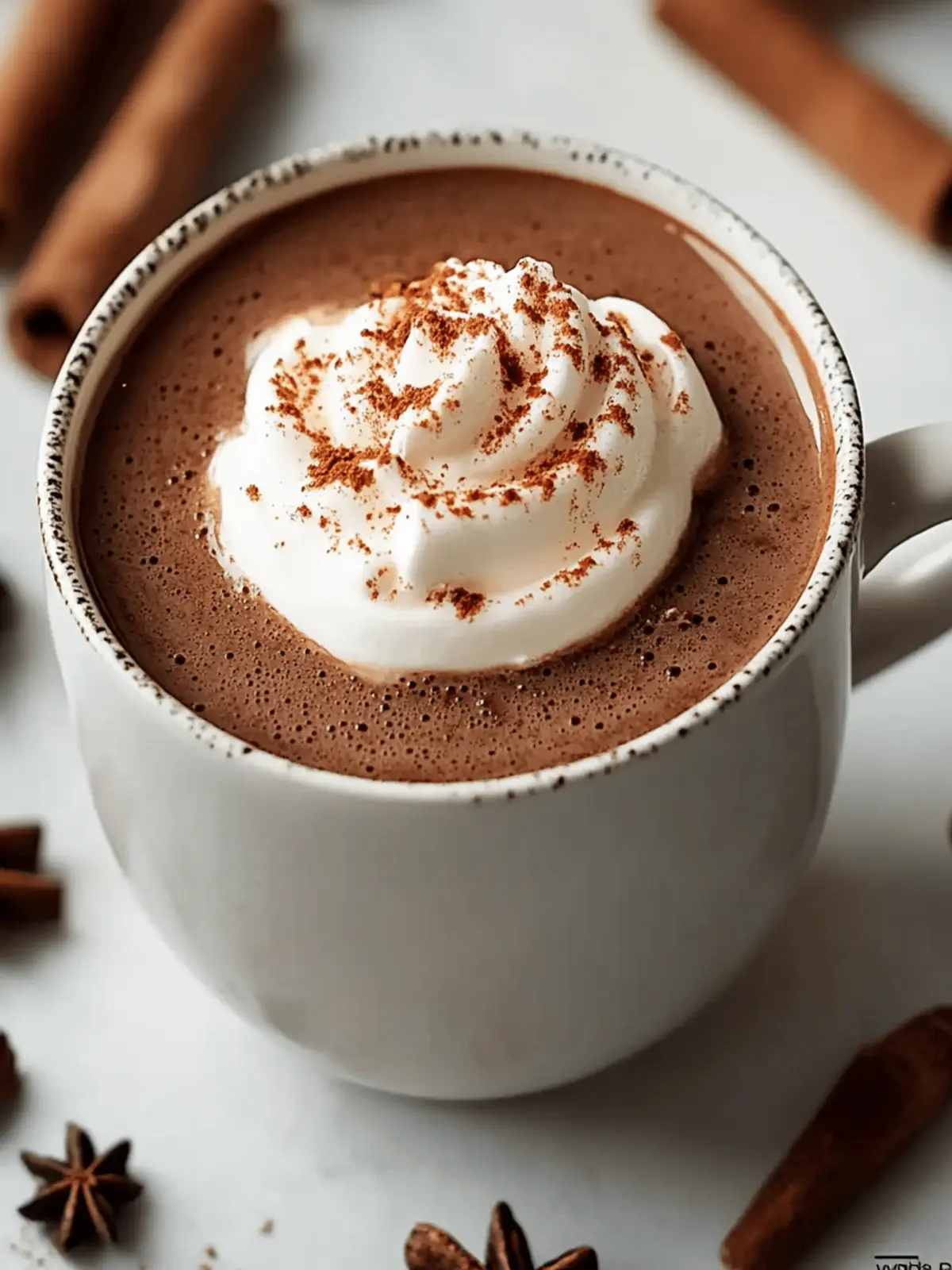Decadent Gingerbread Hot Chocolate to Cozy Up Your Winter Nights Gingerbread Hot Chocolate