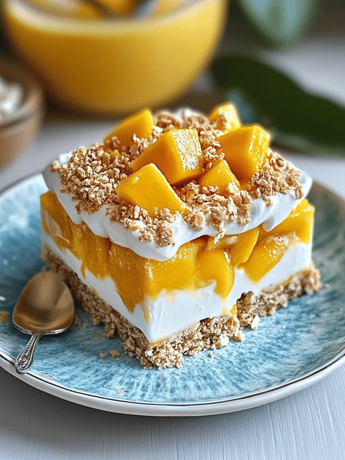 Filipino Mango Float