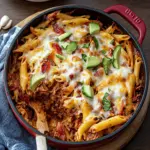Pulled Pork Pasta Bake