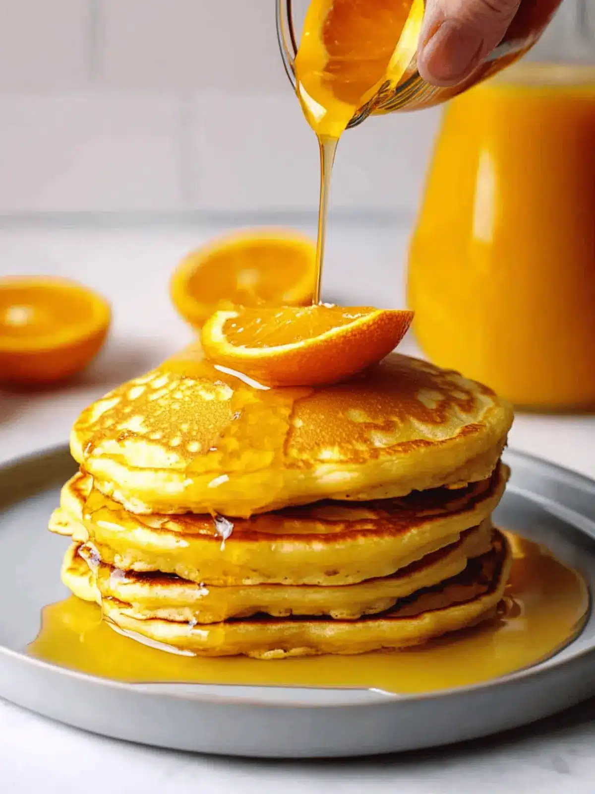 Orange Pancakes