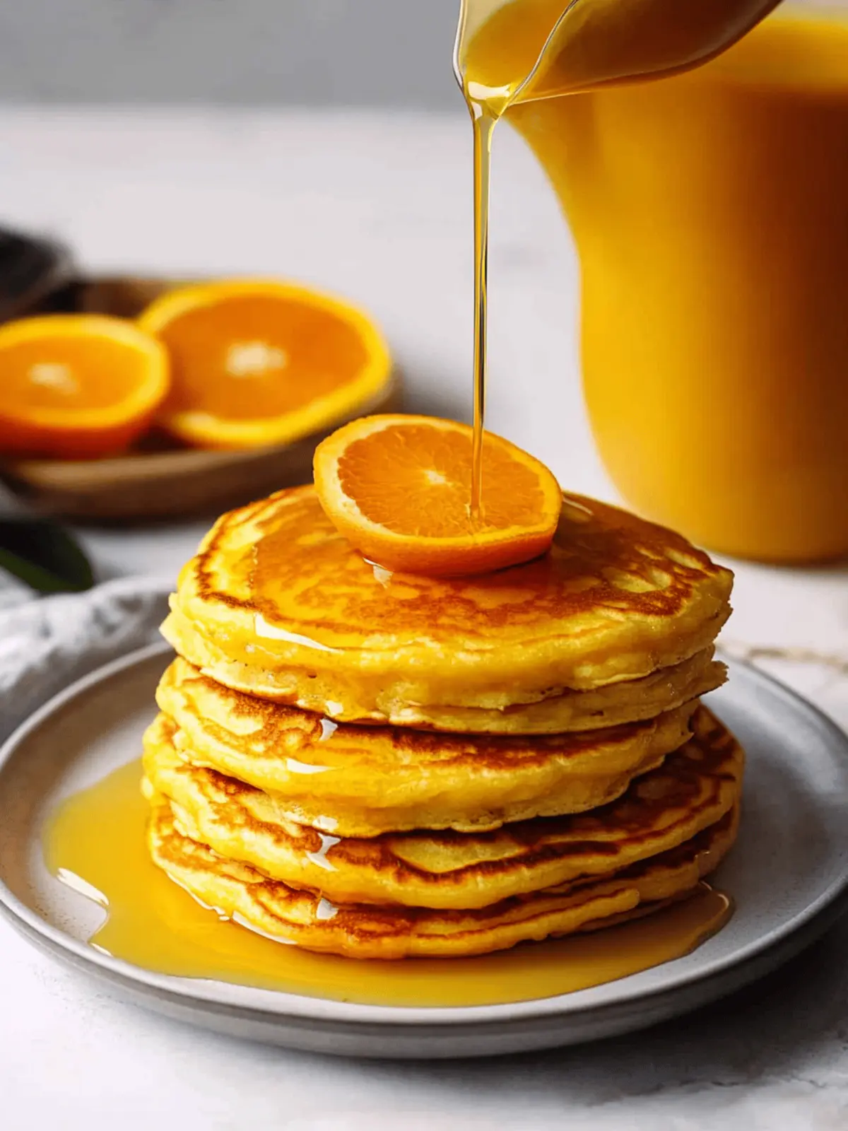 Orange Pancakes