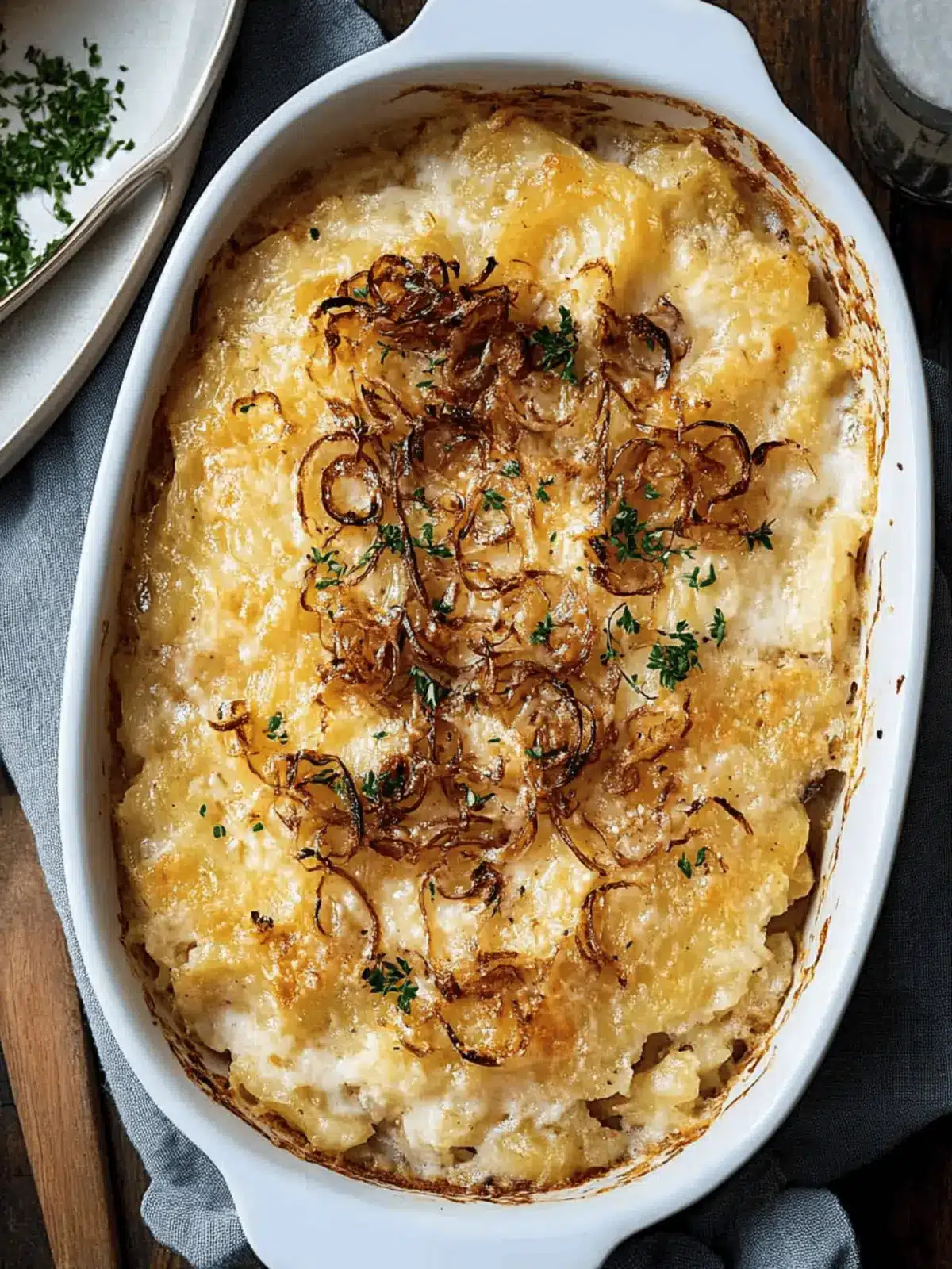 French Onion Funeral Potatoes