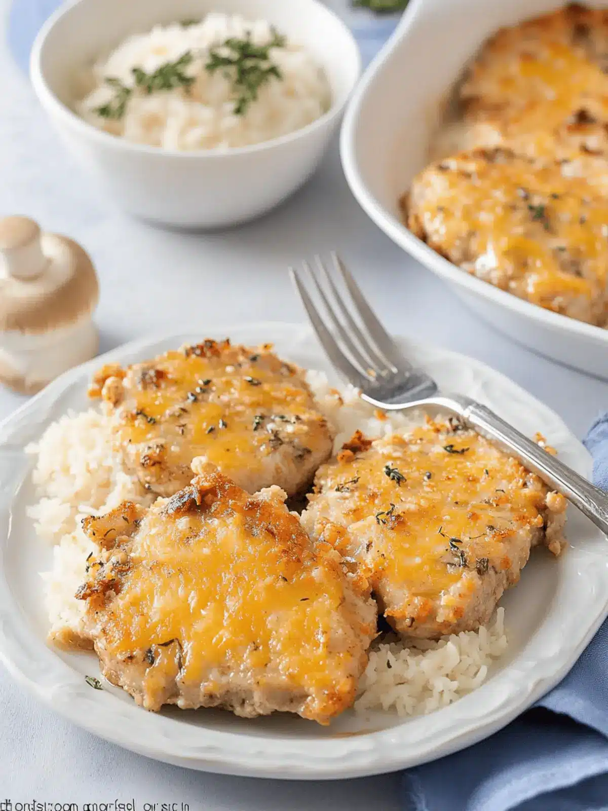 Savory Cheesy Cheddar Ranch Pork Chops Your Family Will Love Cheesy Cheddar Ranch Pork Chops