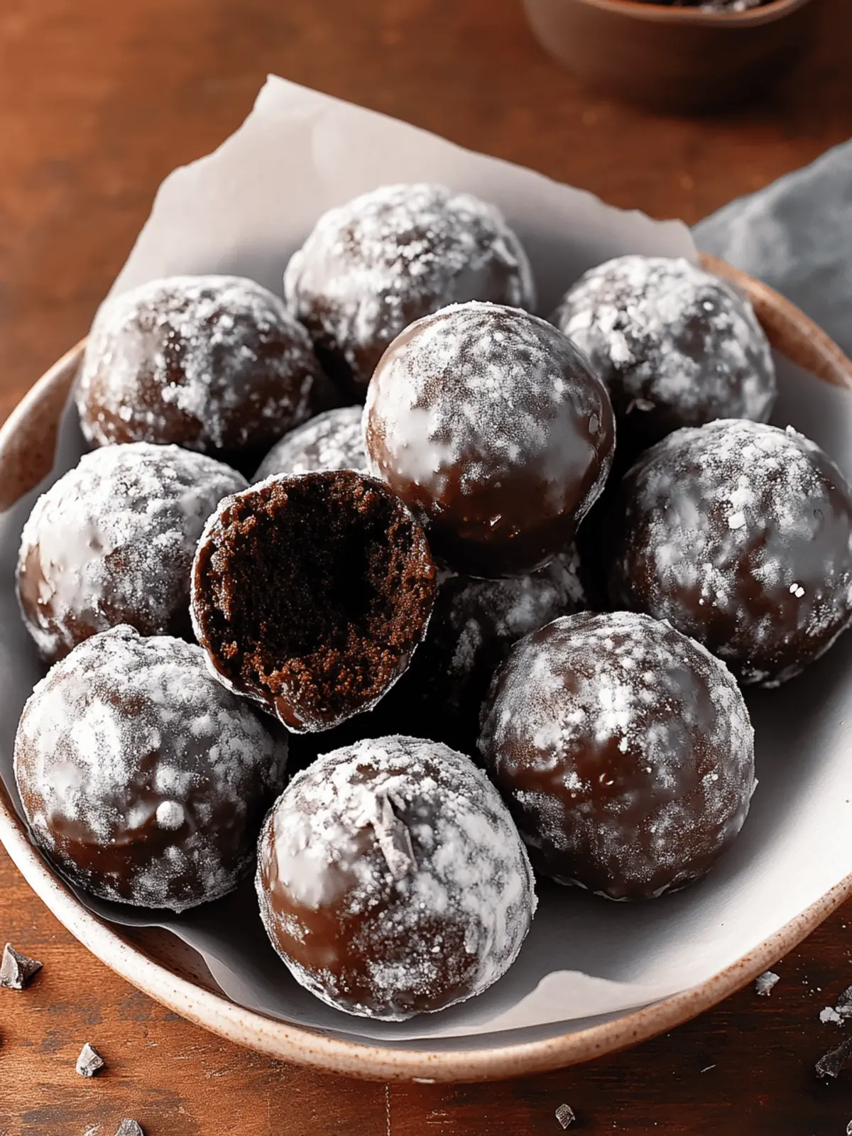 Delicious Chocolate Munchkin Donut Holes You Can Make Today Chocolate Munchkin Donut Holes