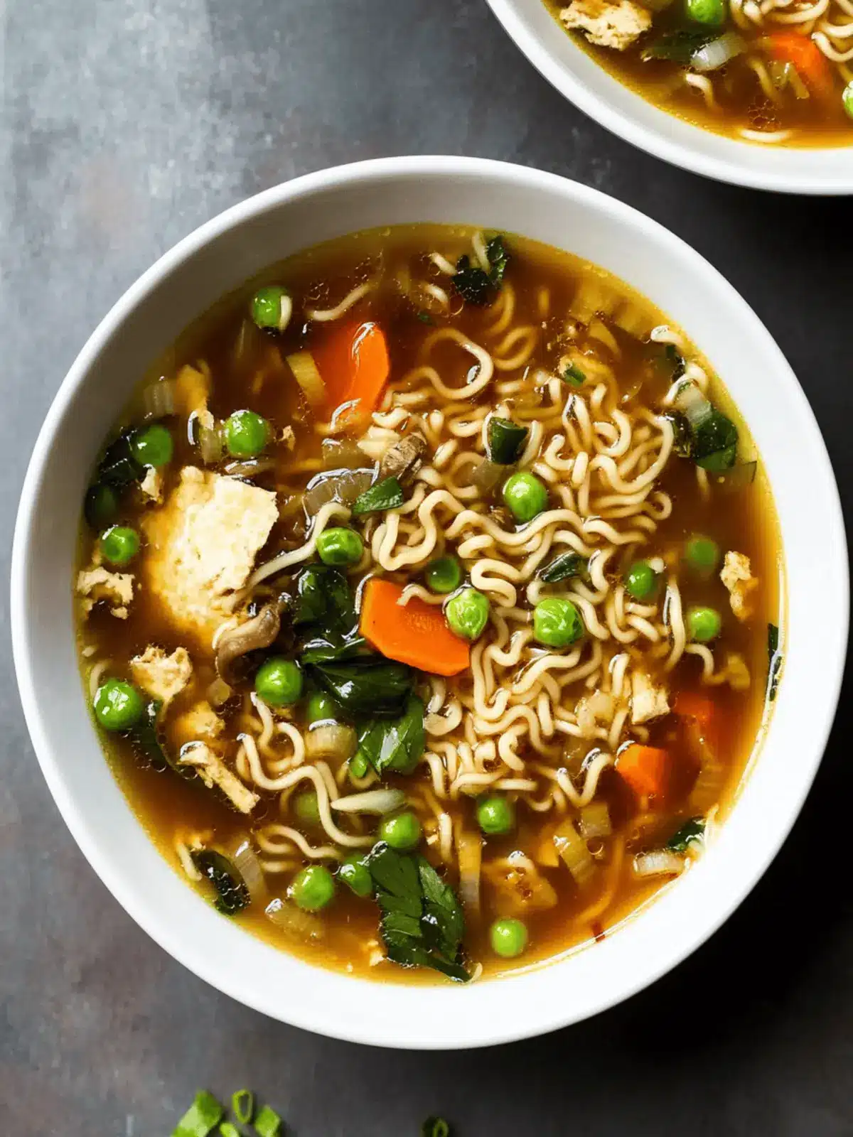 Delicious Vegan Hot and Sour Soup with Ramen in 40 Minutes Vegan Hot and Sour Soup with Ramen