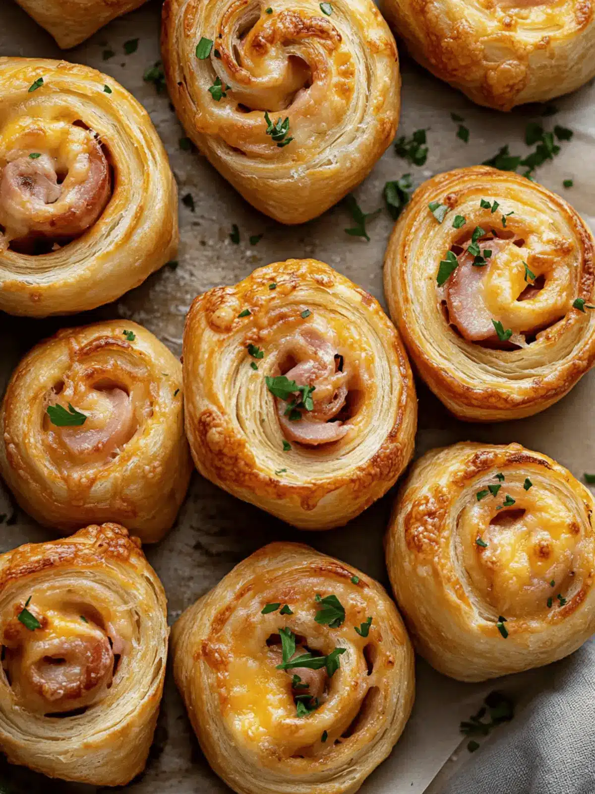 Savory Ham and Cheese Pinwheels: The Ultimate Snack Delight Ham and Cheese Pinwheels