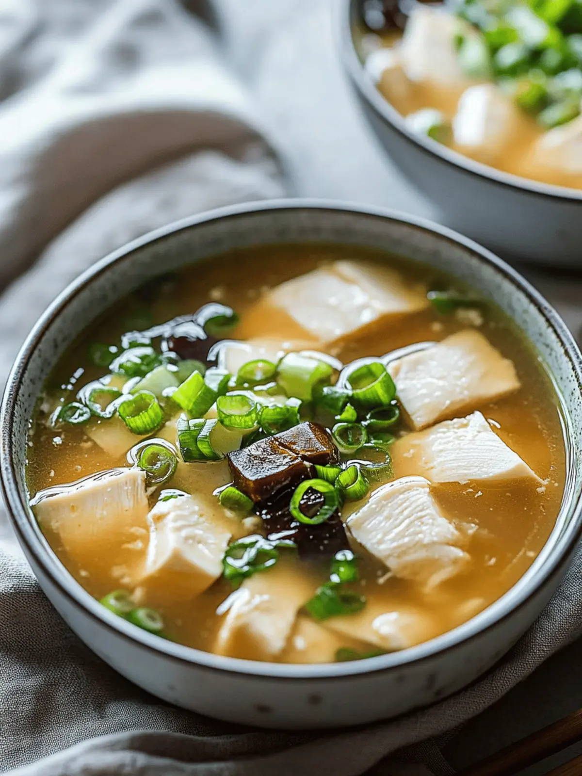 Savory Japanese Chicken Miso Soup: Your Ultimate Comfort Bowl Japanese Chicken Miso Soup