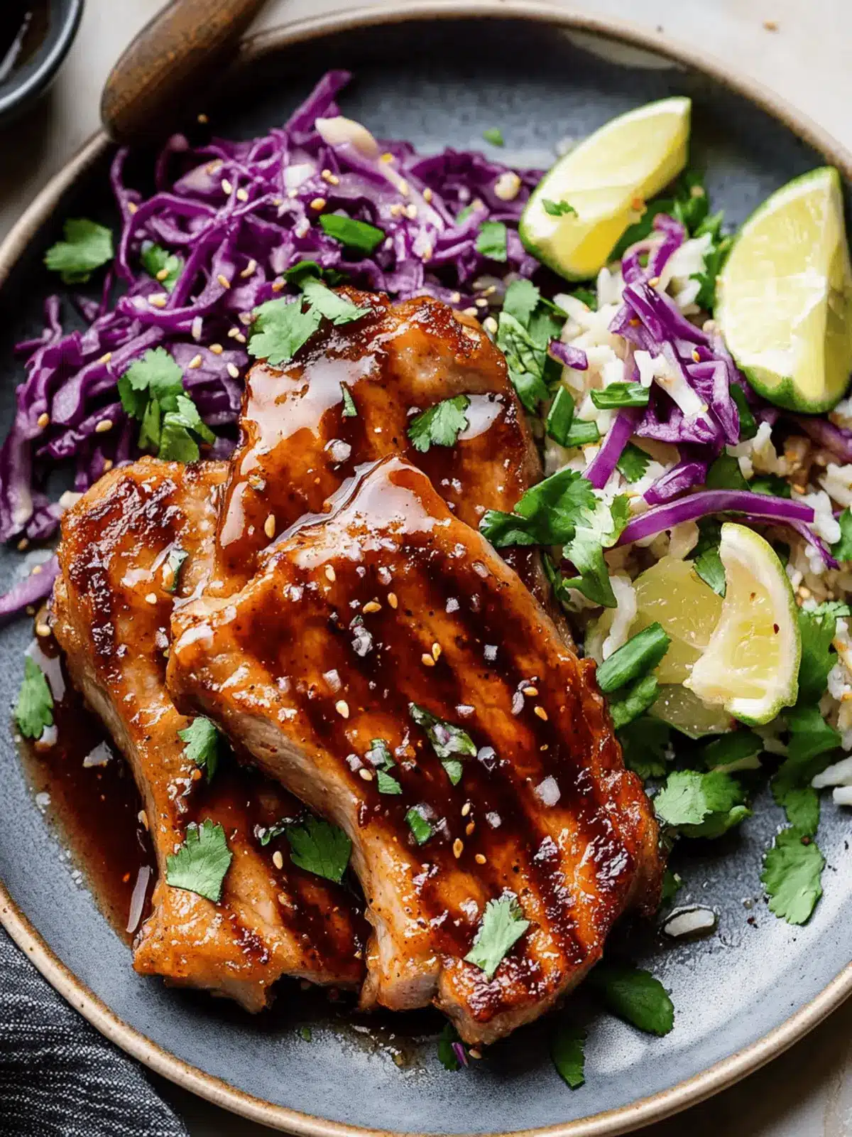 Savory Hoisin Glazed Pork Chops Ready in Just 25 Minutes Hoisin Glazed Pork Chops