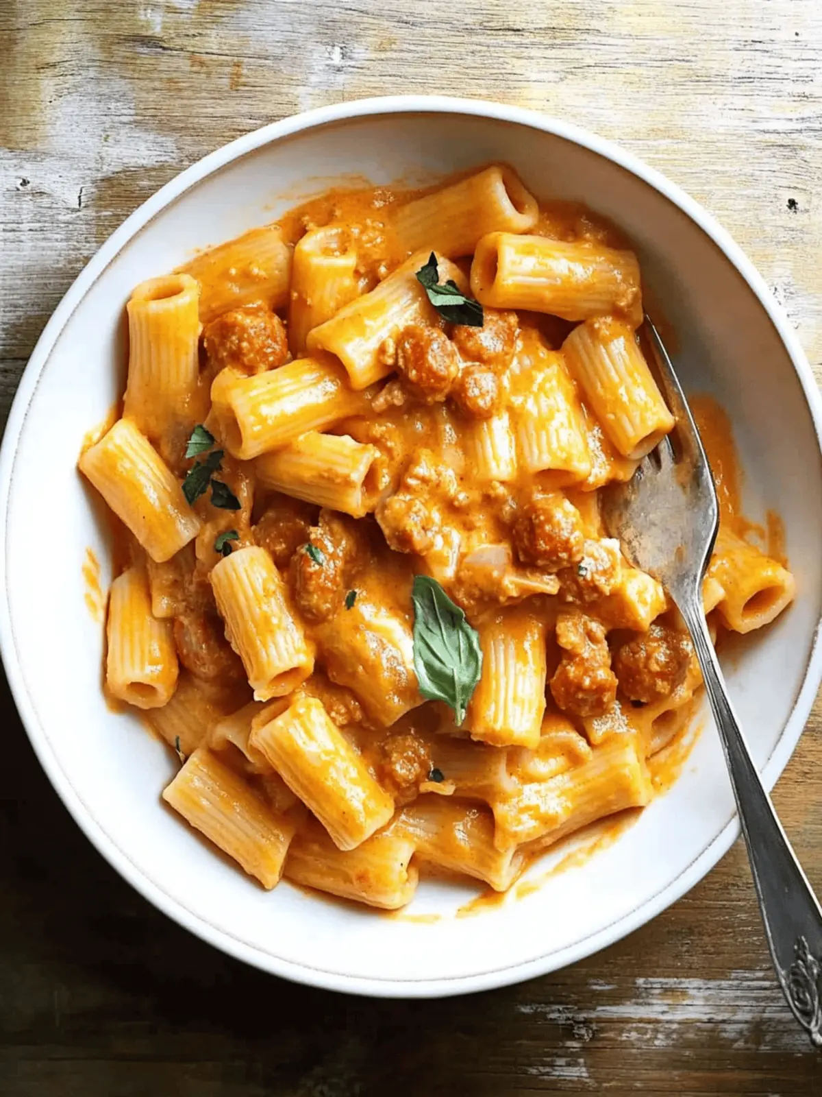 Creamy Chorizo Pasta: A Spicy Twist on Comfort Food Creamy Chorizo Pasta