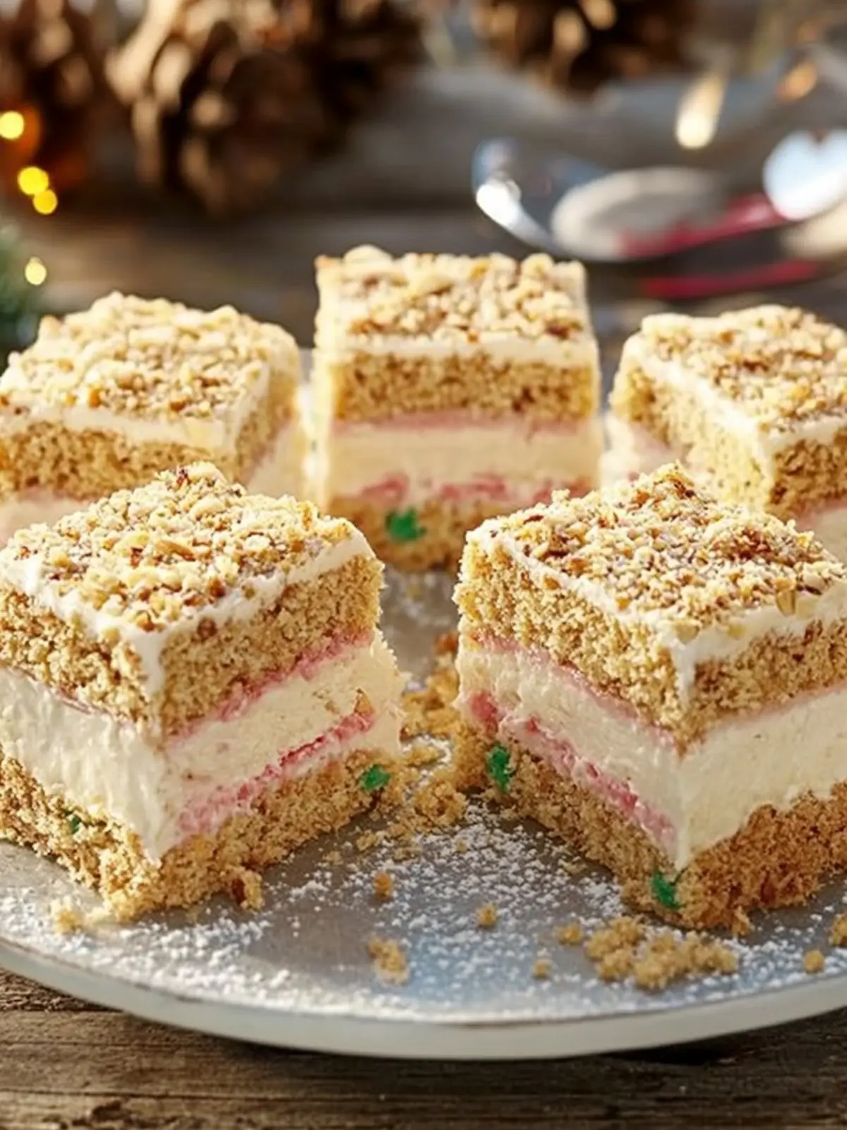 Holiday Almond Crunch Cake