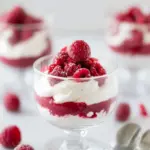 Raspberry White Chocolate Mousse