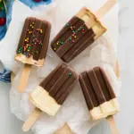 Peanut Butter and Banana Popsicles