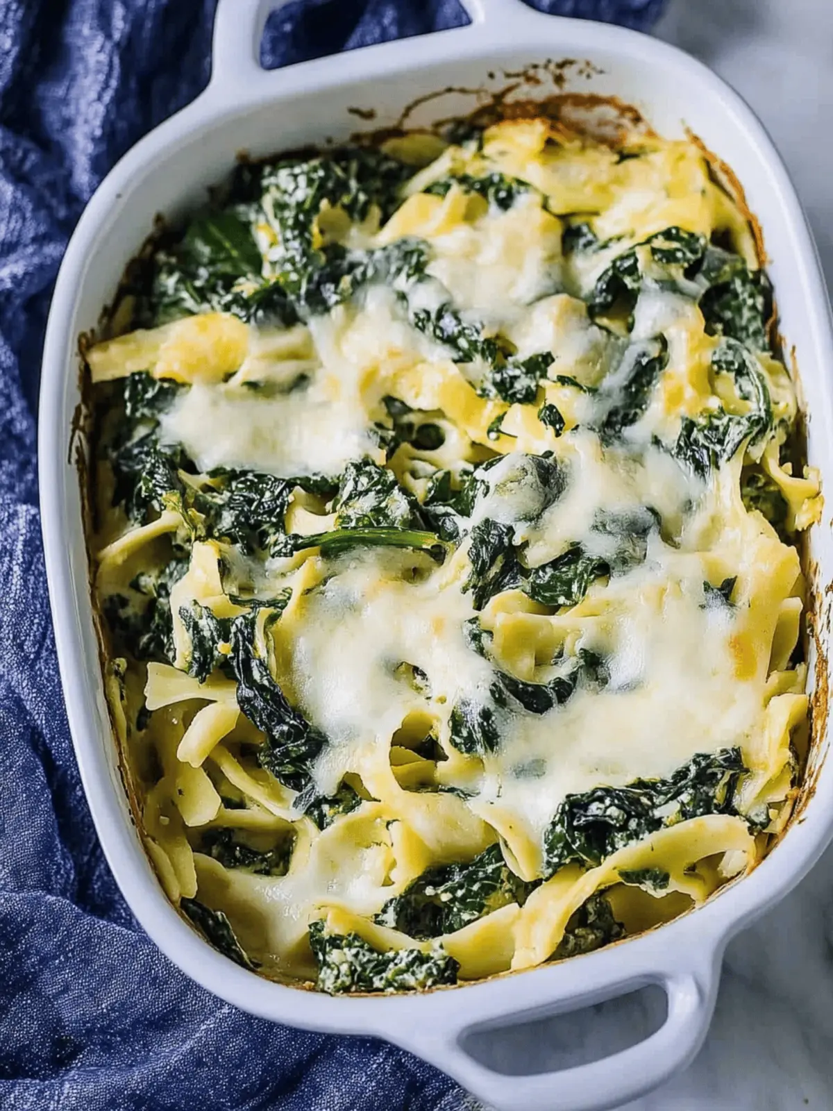 Delicious Vegan Spinach Noodle Kugel for Comforting Meals Vegan Spinach Noodle Kugel