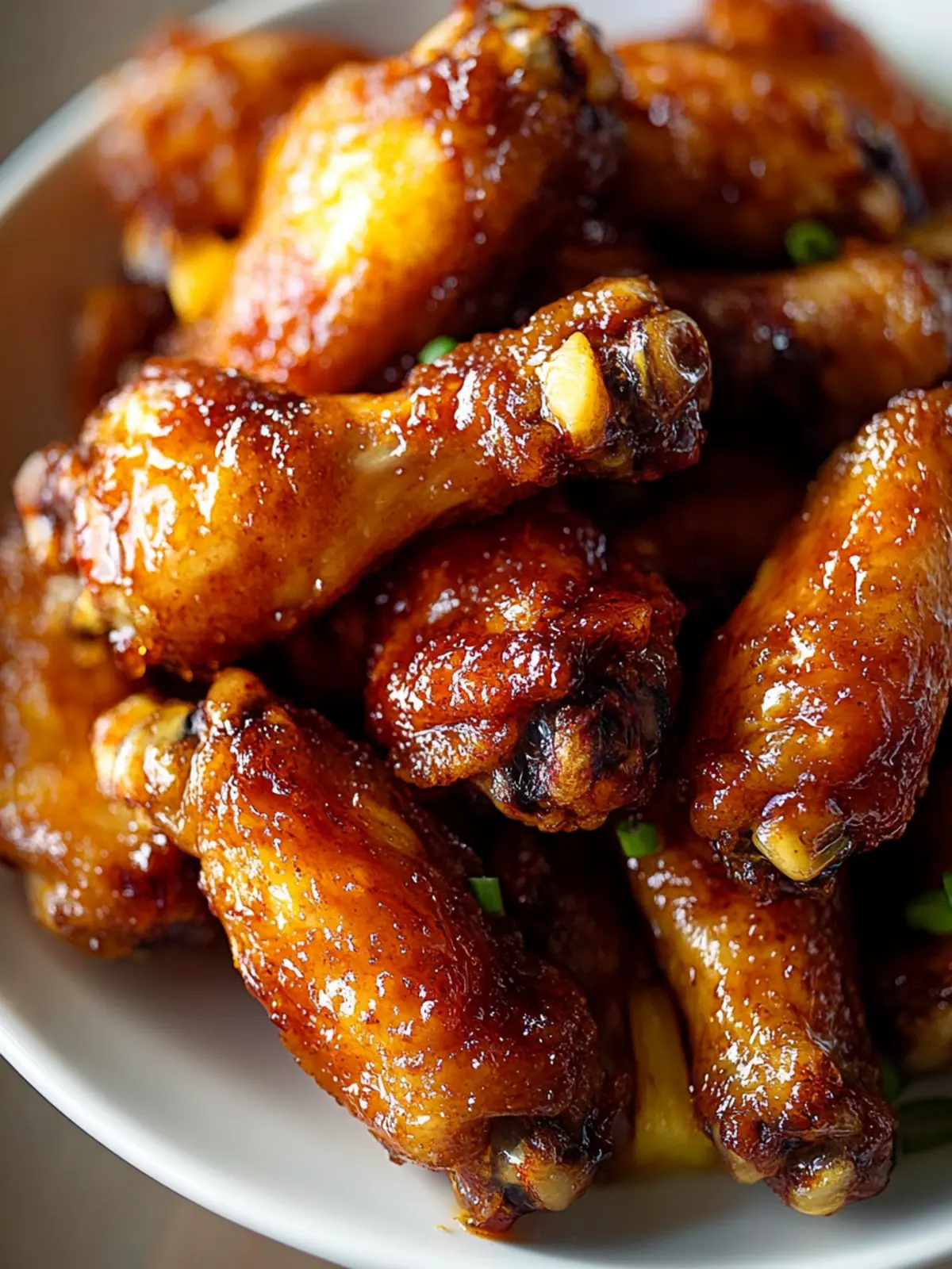 Brown Sugar Pineapple Wings Chicken