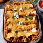 Vegan Enchiladas With Lentils