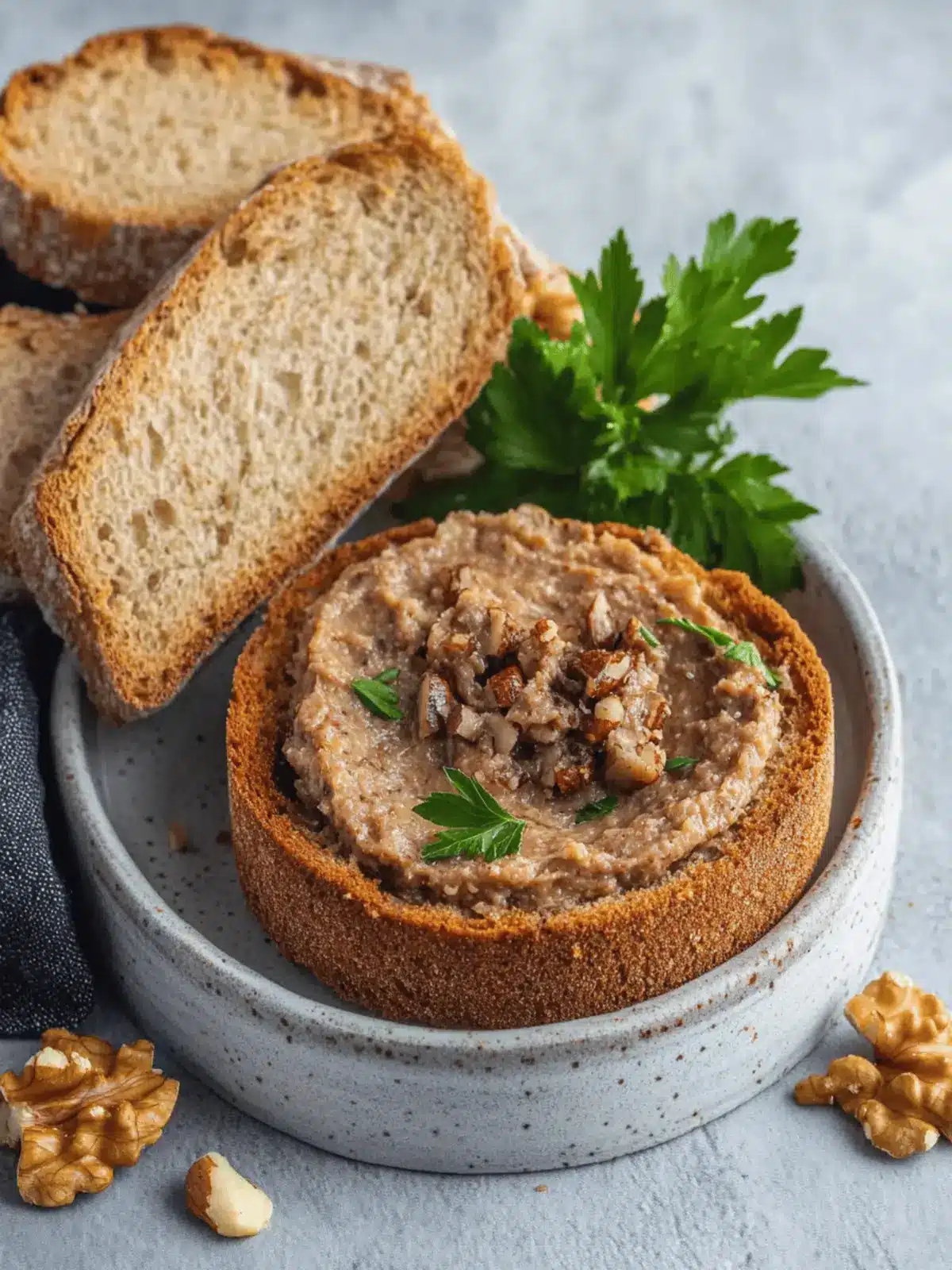 Mushroom Walnut Pate