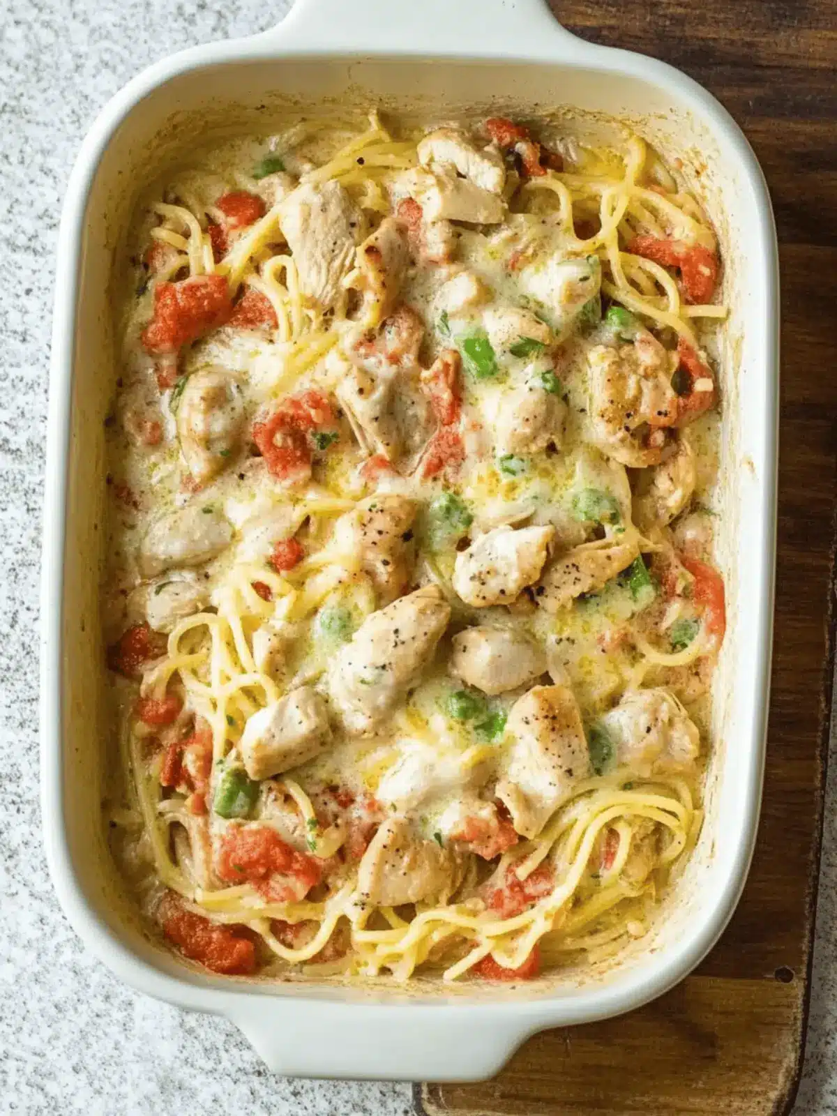 Low Carb Chicken Spaghetti