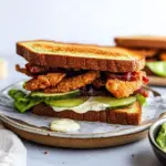 Crunchy Fried Green Tomato BLT Sandwich
