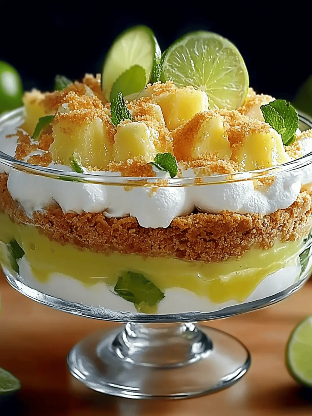 Irresistible Key Lime Pie Trifle: A Zesty Joy in Every Layer Key Lime Pie Trifle
