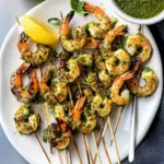 Pesto Grilled Shrimp
