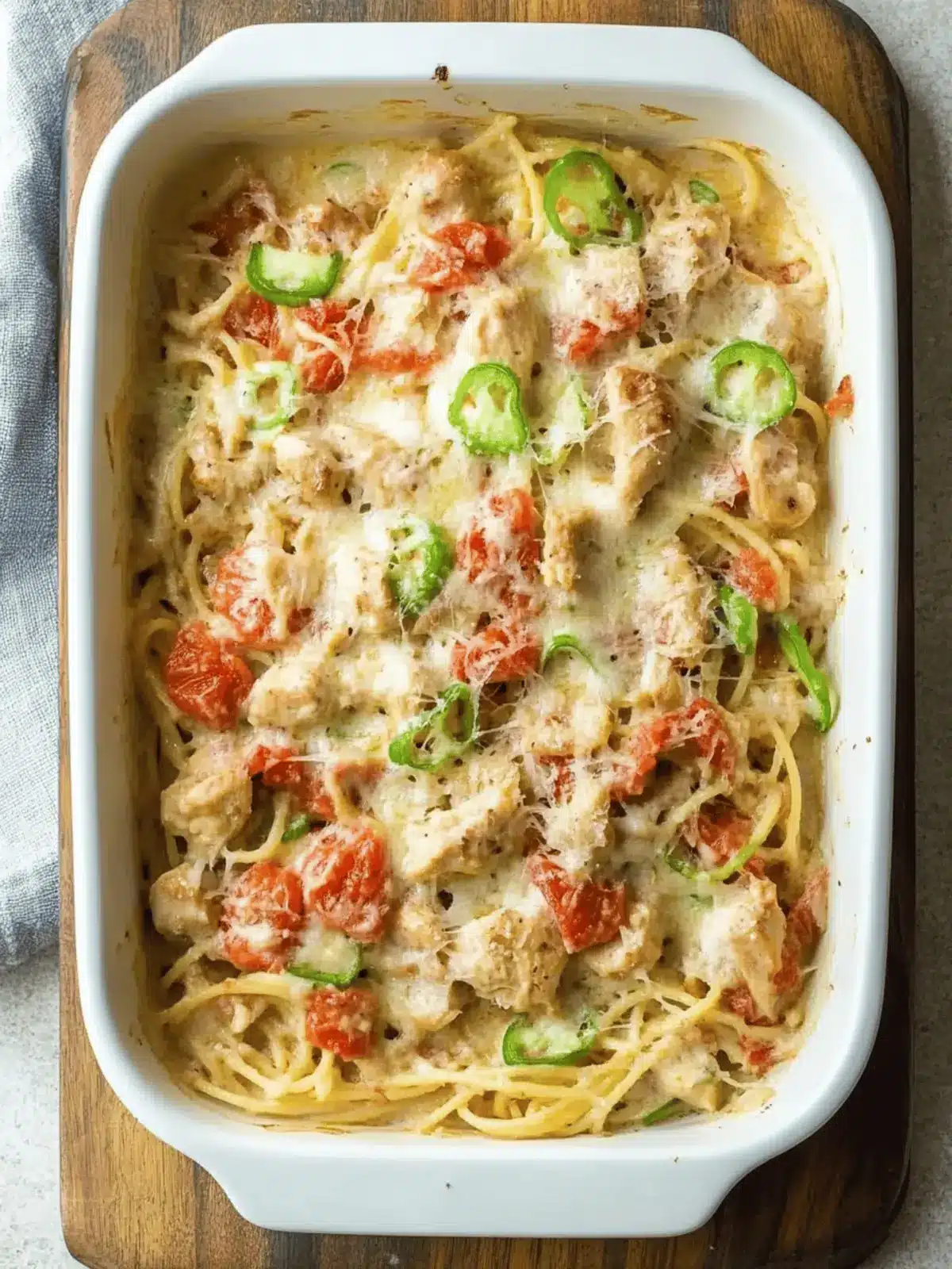 Low Carb Chicken Spaghetti