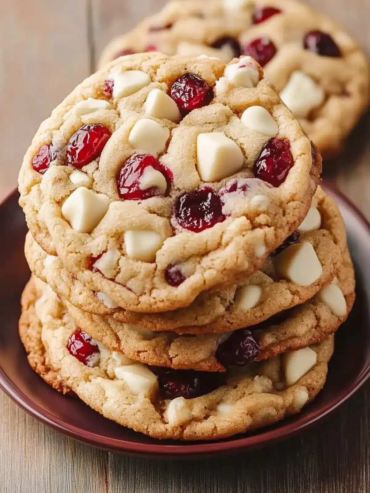 White Chocolate Cranberry Cookies