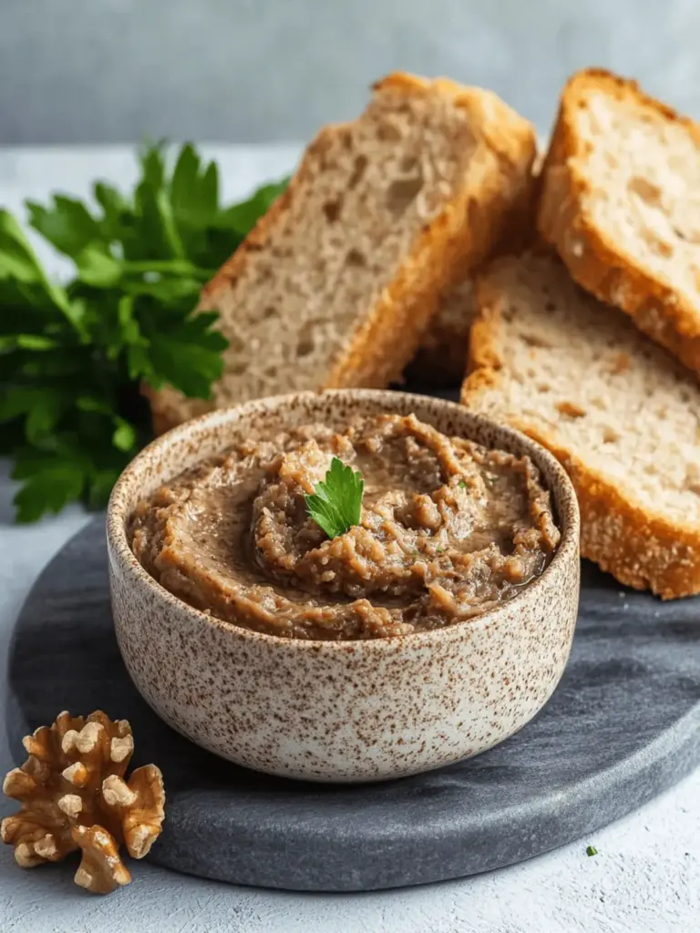 Mushroom Walnut Pate