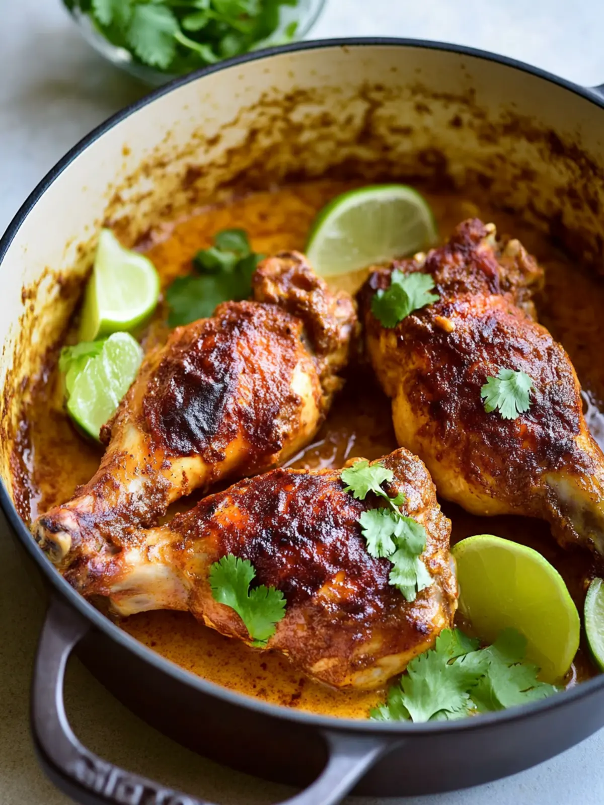 Curry Braised Chicken Legs