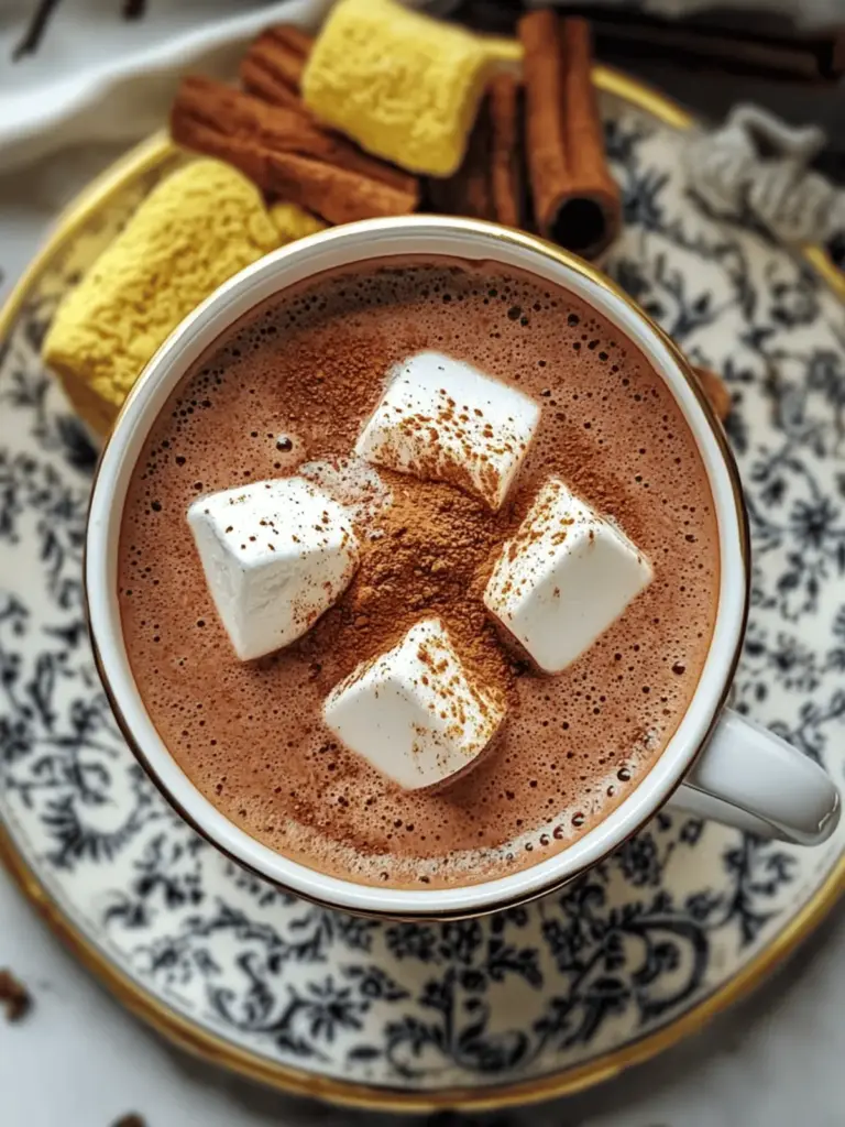 Spiced Hot Cocoa Anti-Inflammatory Drink