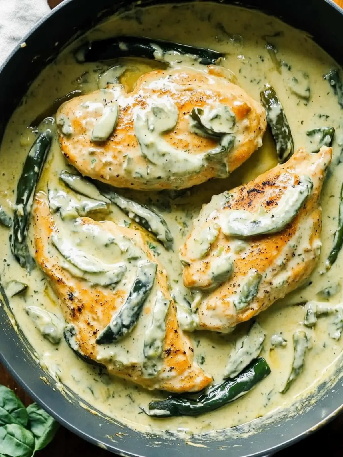 Creamy Poblano Chicken
