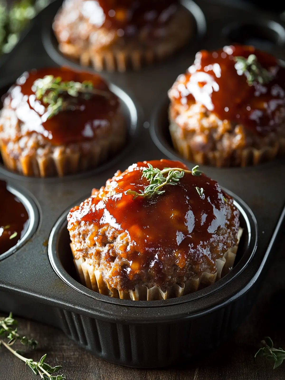 Meatloaf in a Muffin Pan