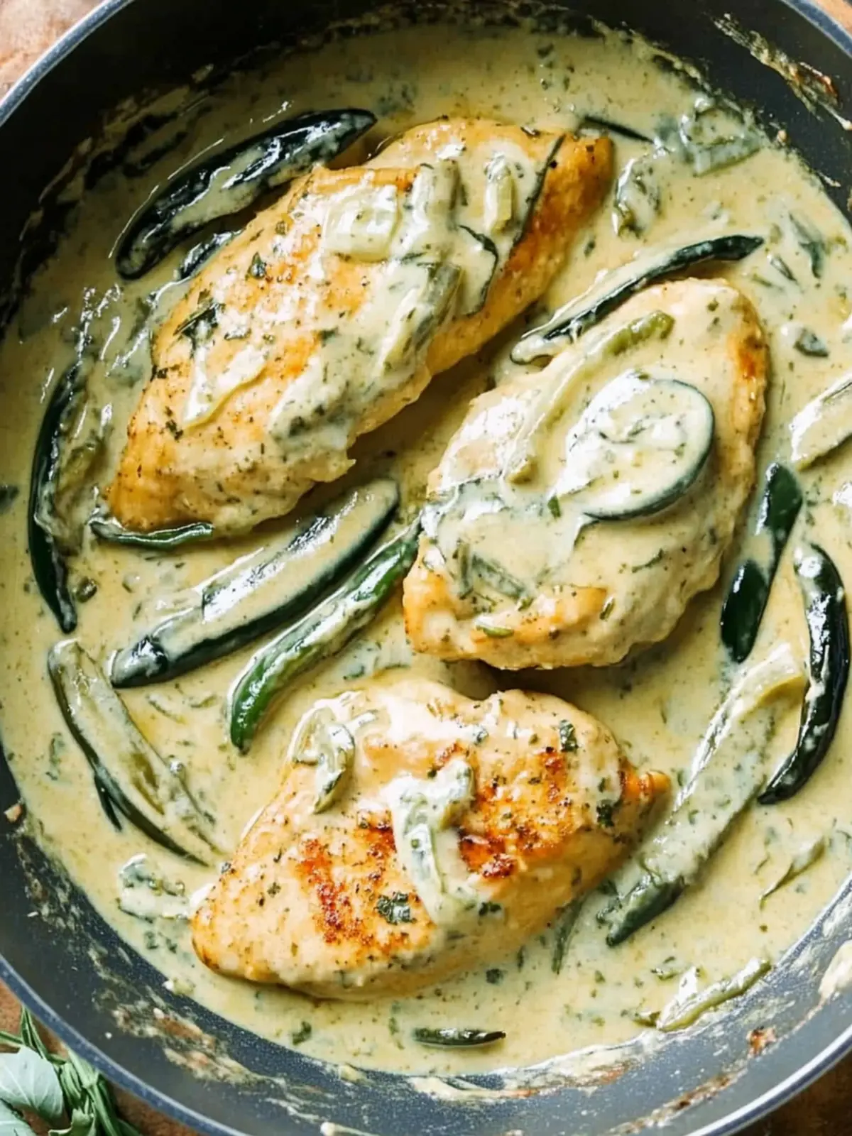 Creamy Poblano Chicken