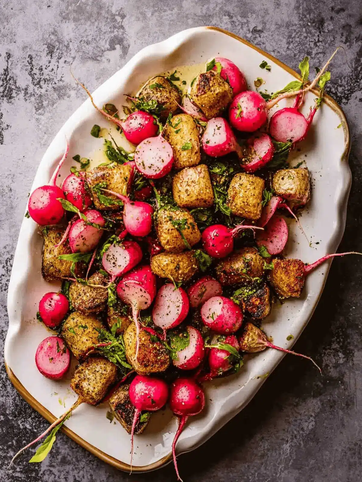 Roasted Radishes