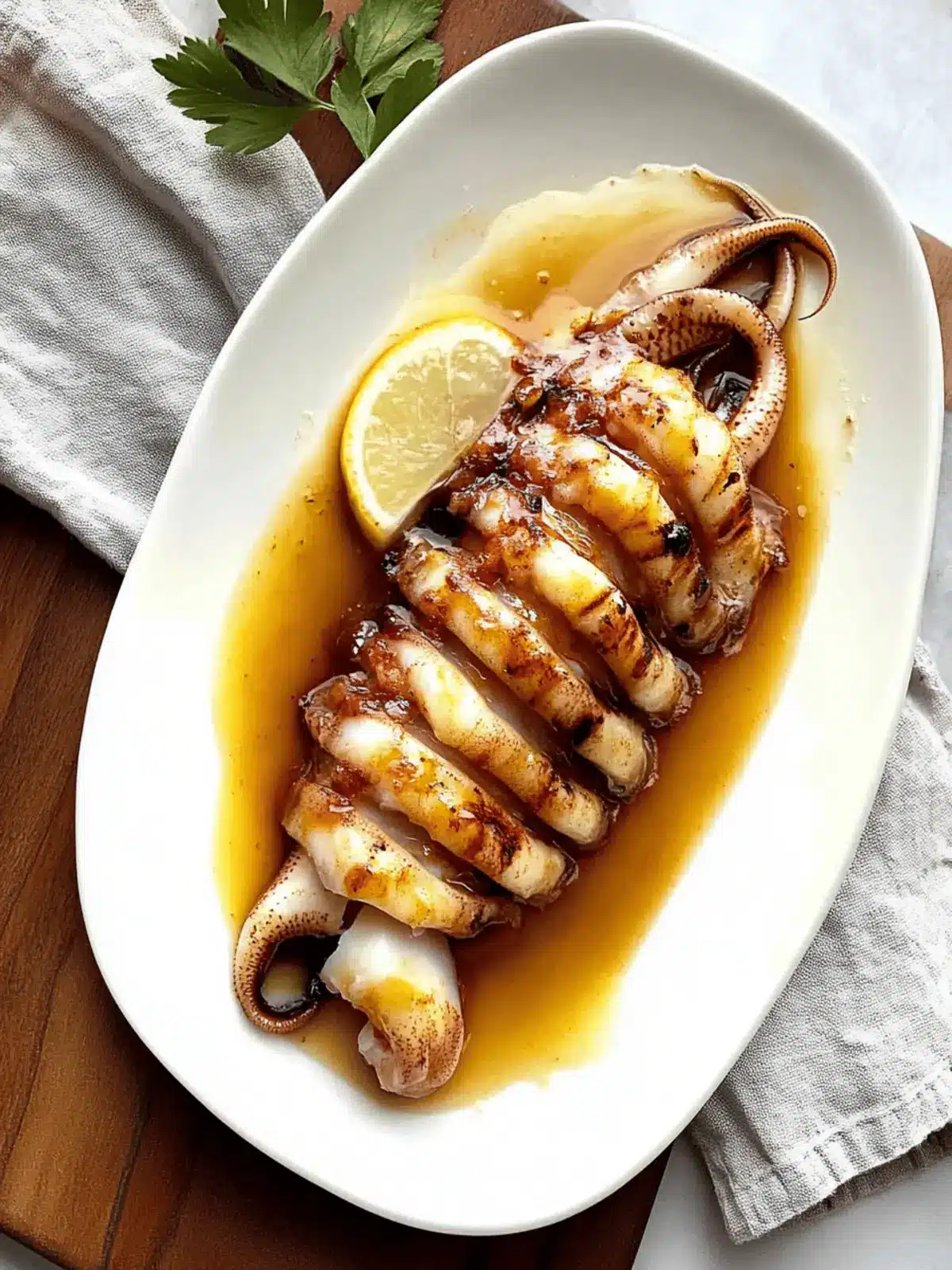 Savor the Sea with Easy Japanese Grilled Squid Recipe Japanese Grilled Squid