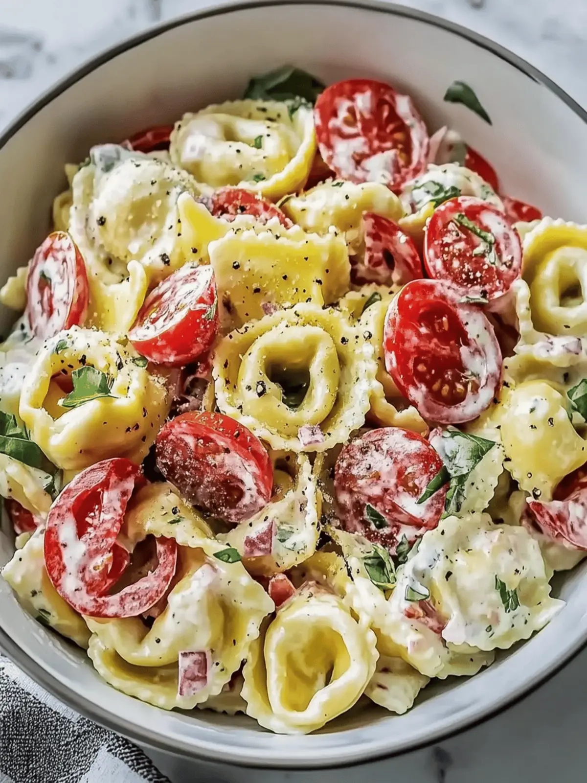 Delicious Grinder Tortellini Salad Perfect for Summer Picnics Grinder Tortellini Salad