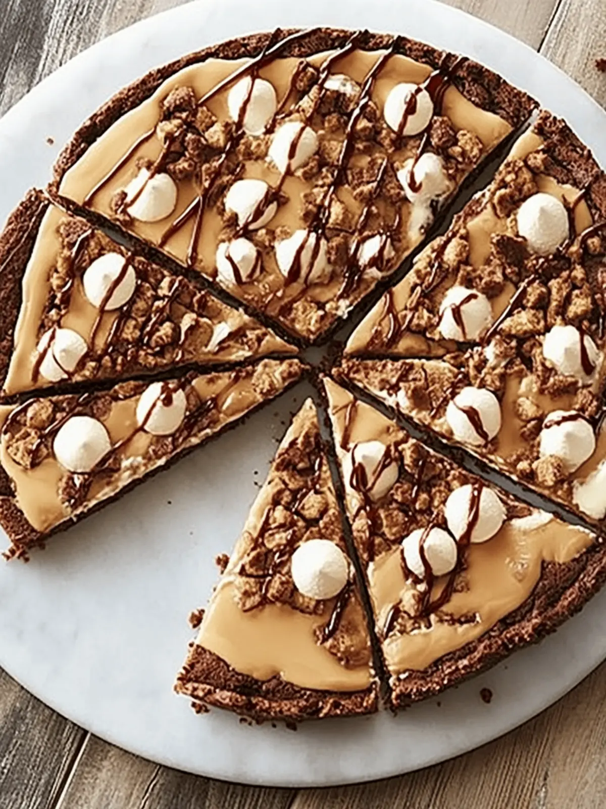Decadent Brownie Pizza: A Sweet Twist for Family Fun Brownie Pizza