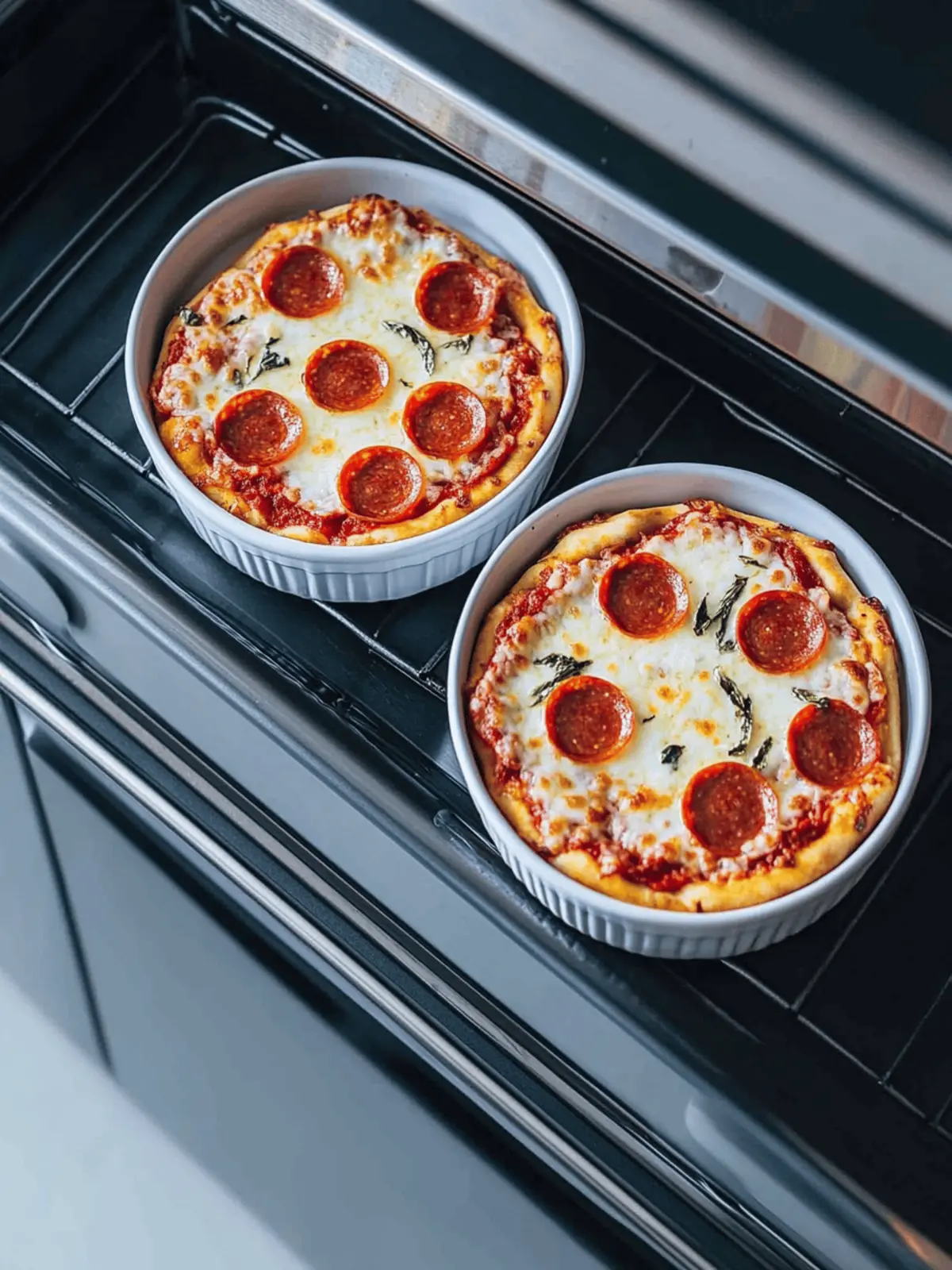 Cottage Cheese Pizza Bowls