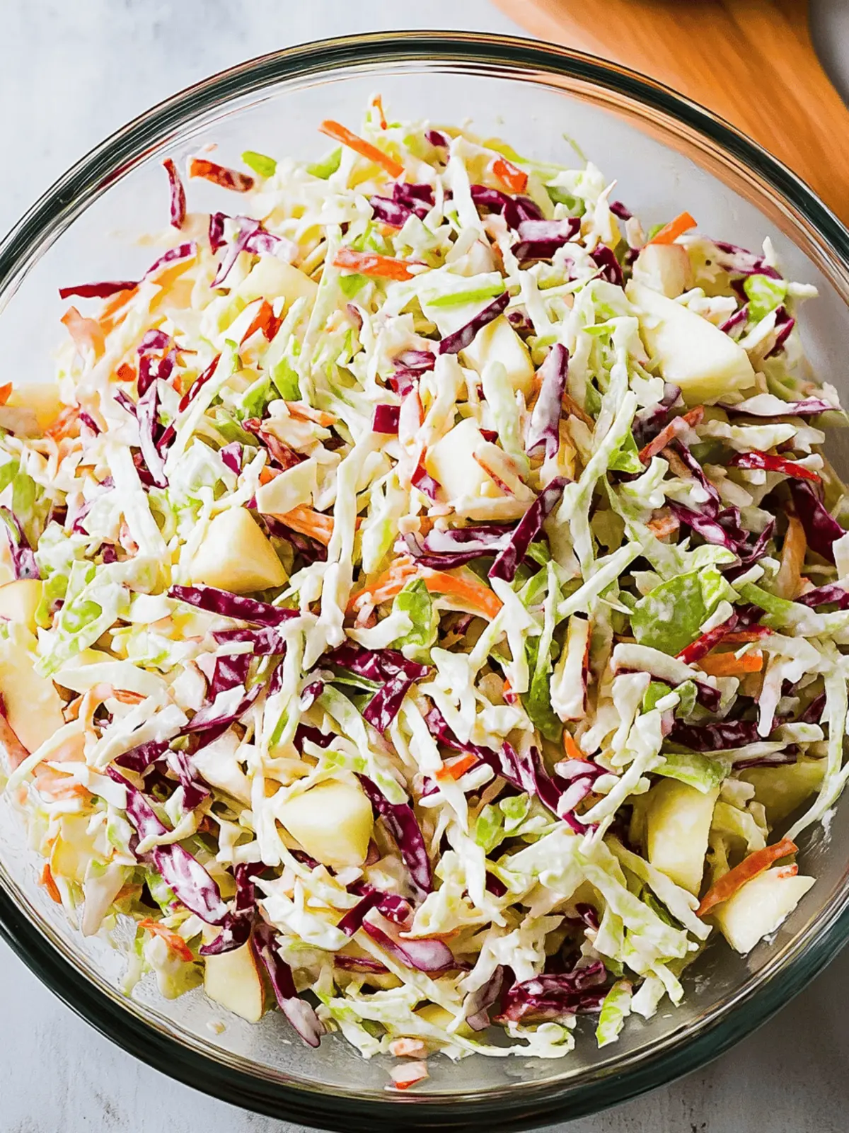 Apple Coleslaw Salad