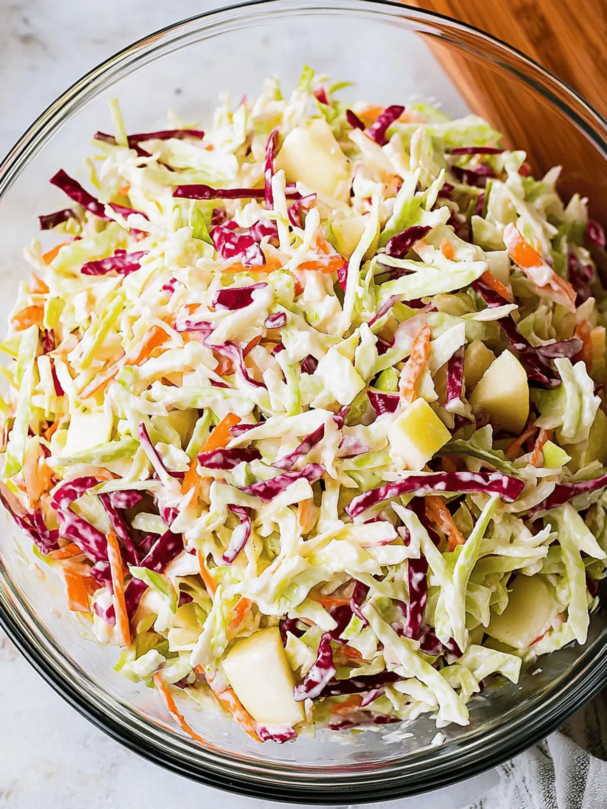 Apple Coleslaw Salad