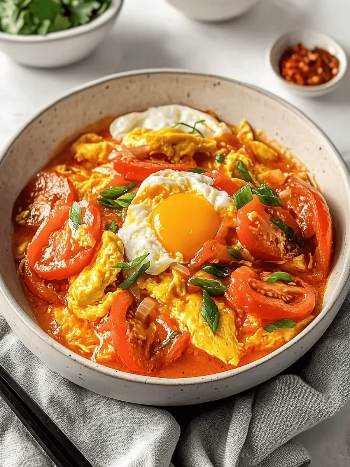 Chinese Tomato Egg Stir Fry