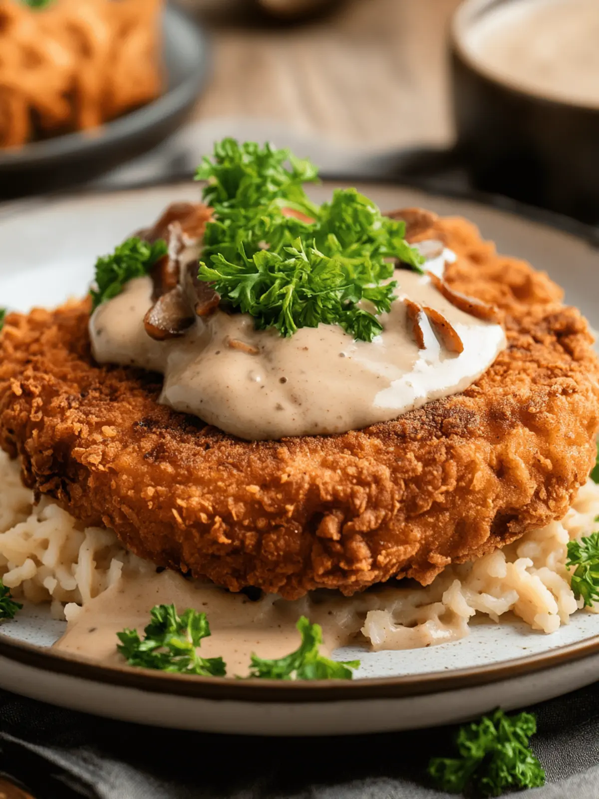 Keto Chicken Fried Steak