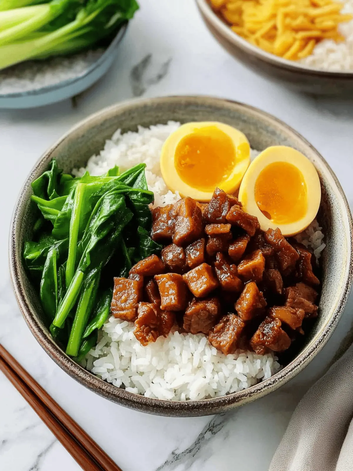 Taiwanese Braised Pork Rice