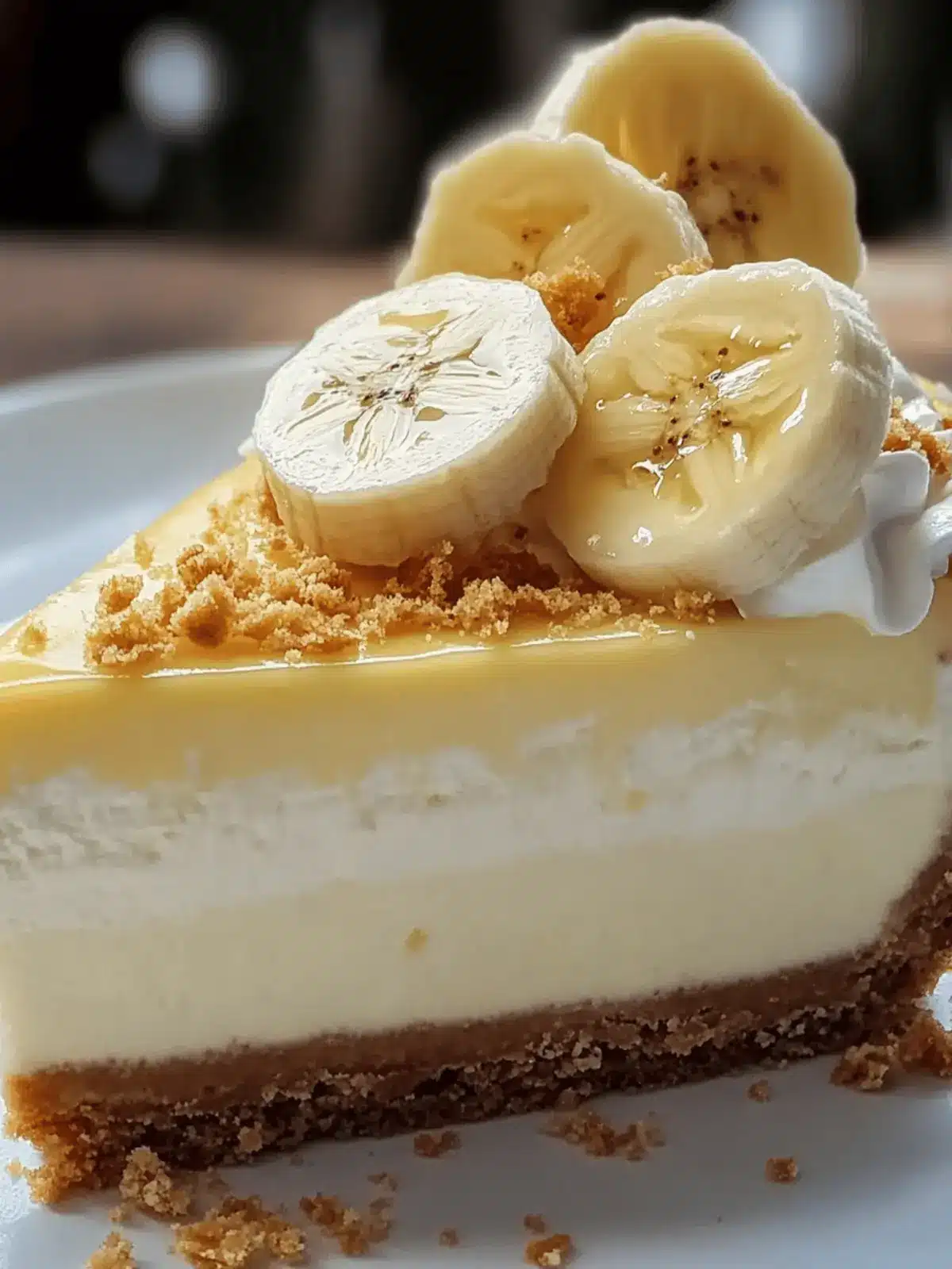 Banana Cream Cheesecake