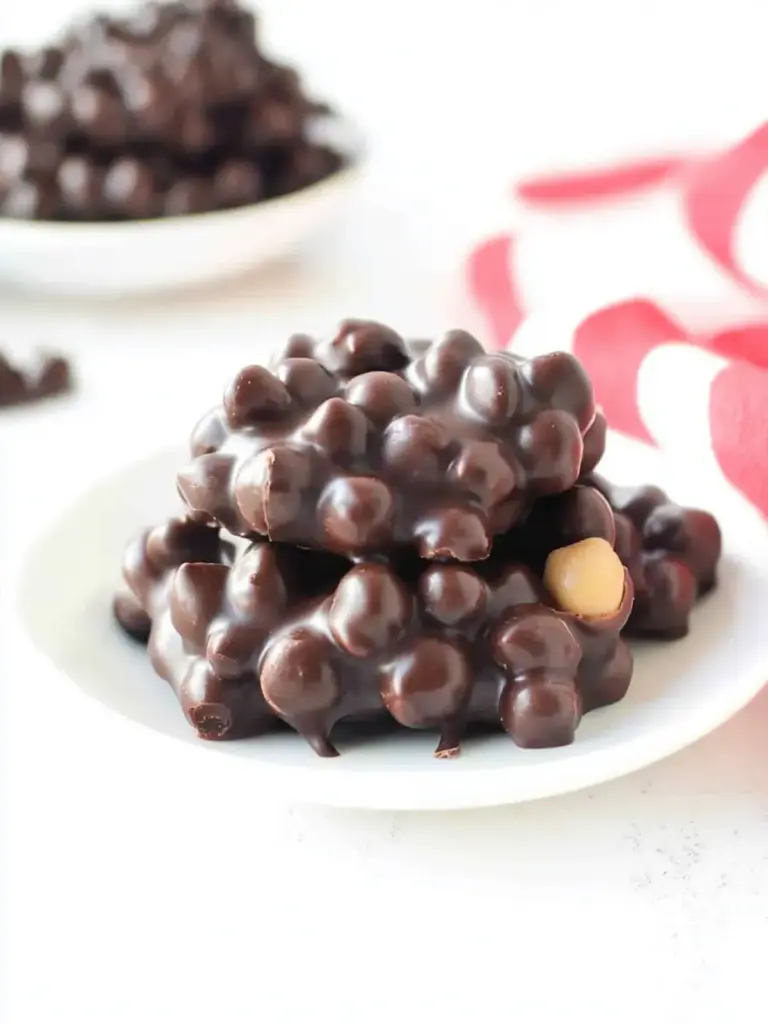 Chocolate-Covered Chickpeas