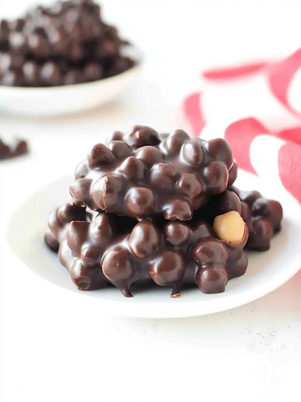 Chocolate-Covered Chickpeas