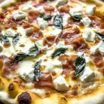 Irresistible White Pizza with Prosciutto & Hot Honey Recipe White Pizza with Prosciutto & Hot Honey