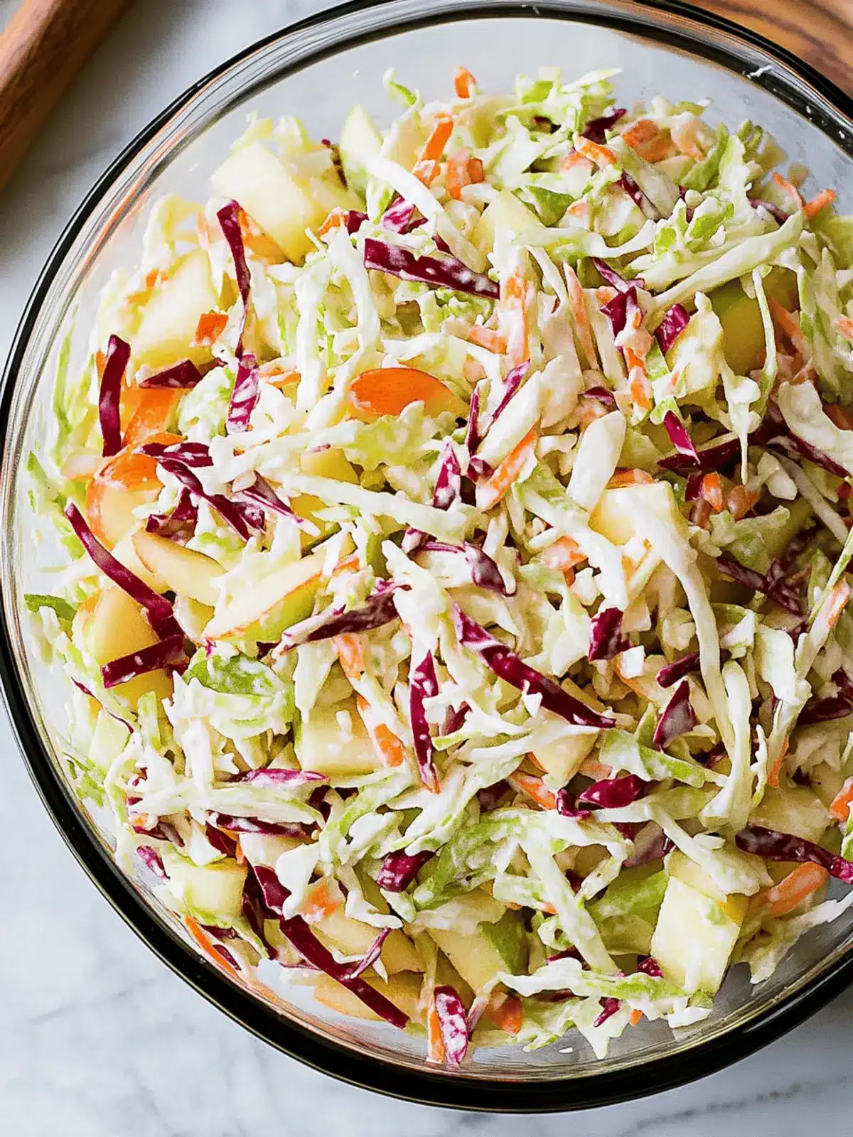 Apple Coleslaw Salad