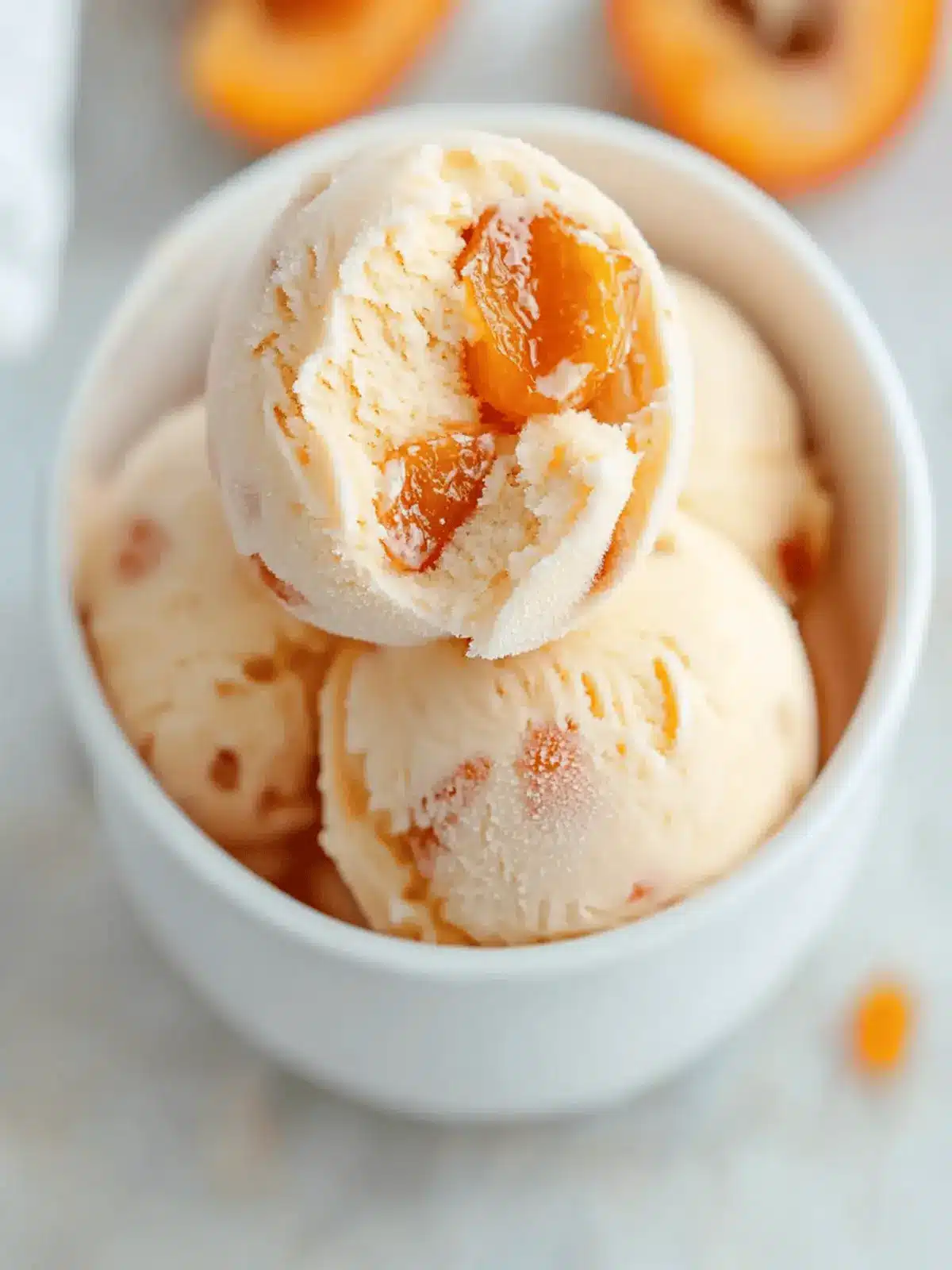 Creamy Apricot Ice Cream: Refreshing Summer Bliss Awaits Apricot Ice Cream